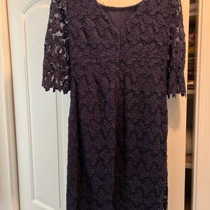 Lilly Pulitzer, size 8 navy lace dress